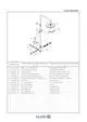 Schematics für ein Kludi Duschtystem mit Thermostat, inklusive Komponenten wie Mischventil, Handbrause, Duschstange und zugehörige Teile in einer expliziten Anordnung.